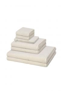 Набор махровых полотенец MöVe Pearl, 8 штук, слоновая кость