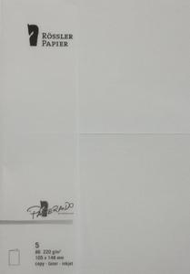 Бумага Картонная А6 5 Шт. Жемчужно-Серый Inna marka