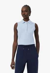 Поло без рукавов, базовый приталенный крой Lacoste, Bleu Clair-Hba