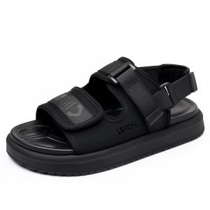 LEXON Пляжные сандалии мужские черные