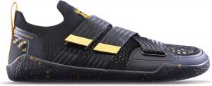 Мужские кроссовки TYR DropZero для тренировок- спортивная обувь со стабилизирующим ремешком для тренировок, силовых тренировок, высокоинтенсивных интервальных тренировок (HIIT) и ходьбы, черный/золотой