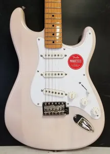 Электрогитара Squier Classic Vibe '50s Stratocaster, гриф из клена, цвет белый блонд