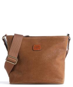 Сумка через плечо Life из хлопка Brics, коричневый