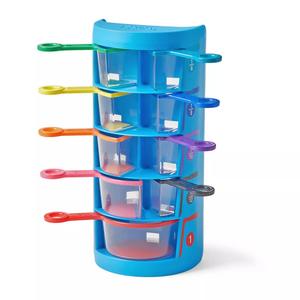 Hand2mind Мерные чашки для фракций Rainbow, набор из 9 шт. hand2mind