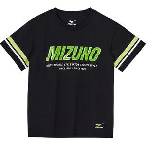 Футболка для младших школьников Mizuno, черный