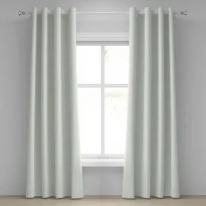 Шторы на люверсах ABAKUHAUS цвета слоновой кости и синего цвета, монохромные звезды и сетчатый узор, вдохновленный цветочными узорами, декоративные двухпанельные шторы, 280 см x 260 см, светло-голубой и цвета слоновой кости Abakuhaus