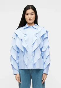 Рубашка-Блузка на пуговицах Sandro, Bleu Ciel