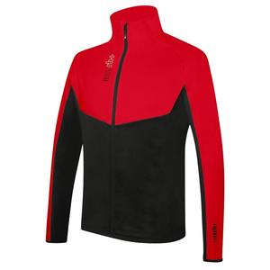 Мужская трикотажная куртка rh+ Zero на молнии, Red/Black