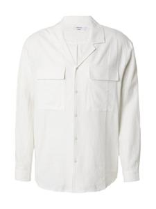 Повседневная рубашка DAN FOX APPAREL Regular fit Button Up Shirt Ruben, натуральный белый