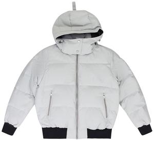 Куртка-бомбер Moose Knuckles Cloud Shearling Bomber Jacket, серый