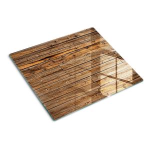 Тарелка 60x52 см для деревянной стены TULUP, коричневый