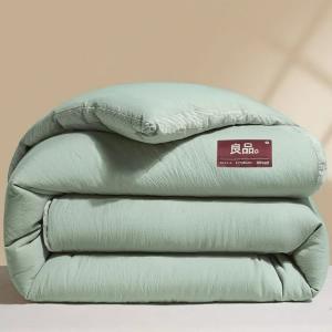 Fuanna Одеяло из соевого волокна класса A, 180x220 см, 5 кг, трехмерная полоска, утепленное зимнее