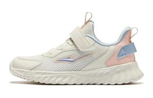 Износостойкие и легкие низкие детские кроссовки бежево-розовые фиолетовые Kids' ERKE KIDS