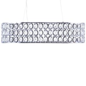 Подвесной светильник Beliani, 29x93x133 см, серебристый