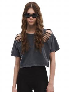 No Matter What Футболка в темно-сером цвете