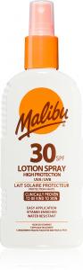 Лосьон-Спрей с высокой степенью защиты от солнца SPF 30 Malibu, 200 мл