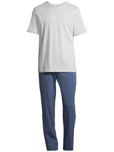 Пижама Schiesser Night & Home, цвет blau/grau