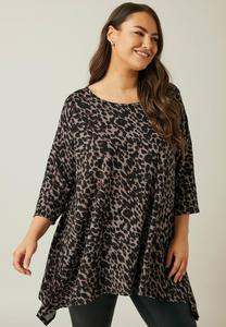 Топ с длинными рукавами Evans, коричневый