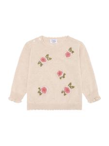 Hust & Claire Свитер 'Pusle Garden' в цвете экрю