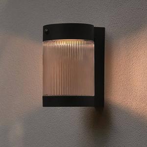 Уличный настенный светильник Nordlux Coupar, черный - поликарбонат - 14 x 22 x 18 см