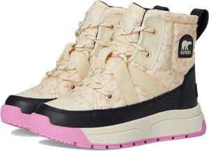 Ботинки SOREL Kids Whitney III Mid Waterproof, цвет Honey White/Black