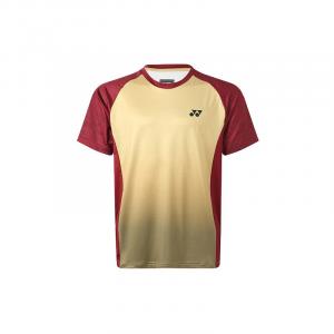 Футболка для бадминтона Unisex Crew Neck Moderate YONEX, dragon's heir желтый