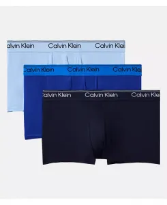 Мужские боксеры с низкой посадкой, комплект из 3 пар Calvin Klein, синий