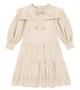 Платье миди с вышивкой Geraldine The New Society, песочный