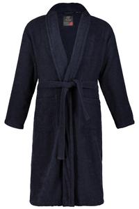 Длинный халат JP1880, темно-синий