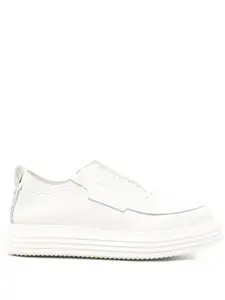 Кожаные кроссовки на платформе The Antipode, белый