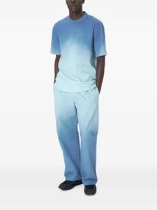 Футболка с лунным принтом Marine Serre, синий