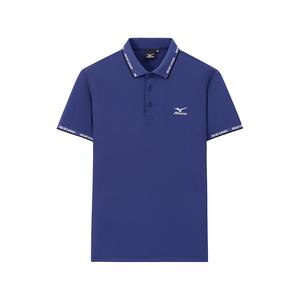 Мужская поло Mizuno, синий