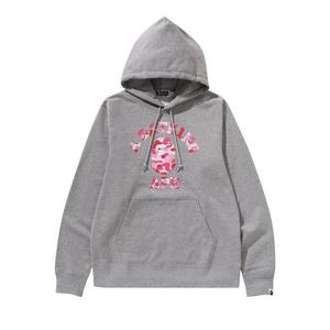 Худи BAPE ABC Camo College Pullover Hoodie, Grey