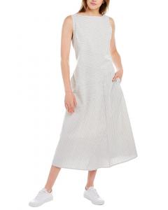 Полосатое макси-платье HL Affair, синий