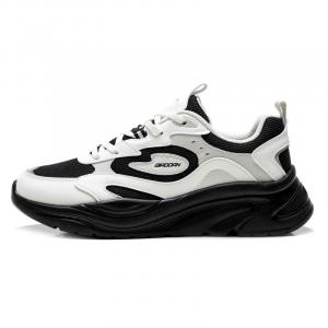 QIAODAN Сухие, нескользящие, износостойкие, низкие, повседневные туфли, женские, черные, белые, серые