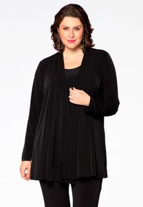 Кардиган YOEK LONG SLEEVES, Black
