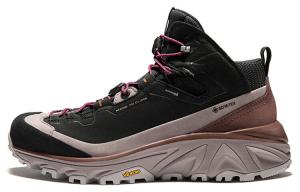 Кроссовки для походов и треккинга женские средней высоты, цвет черный как смоль/серый как сумерки Kailas