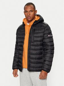 Пуховик стандартного кроя Champion, черный