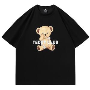 Teddy Collection Футболка унисекс Teddy Bear Collection, Черный (в комплекте шорты)
