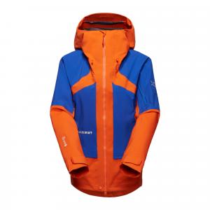 Mammut Женская куртка Eiger, синяя, с капюшоном, средней высоты, другие варианты