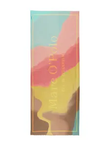 Платок с абстрактным принтом Marc O'Polo, синий