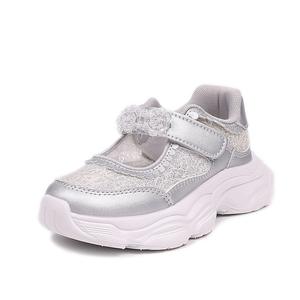 Нескользящие износостойкие низкие детские кроссовки для повседневной носки SHIBU, серебряный