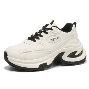 Низкие массивные кроссовки женские Little Red Man, черный