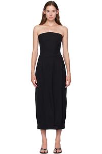 Платье-Макси «Перевернутое» сшитое на заказ Vetements, черный