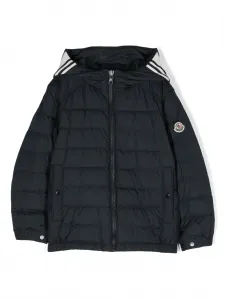 Пуховик Cornour с капюшоном Moncler Enfant, синий