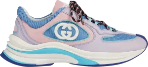 Кроссовки Gucci Wmns Run Sneaker 'Lilac Suede', фиолетовый