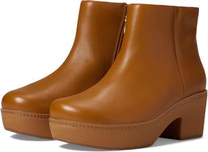 Женские кожаные ботильоны FitFlop Pilar, Light Tan