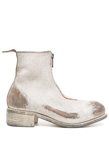 Ботинки на молнии Guidi, белый