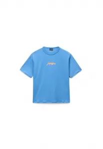 Футболка с принтом oeste Napapijri, Blue Jasper