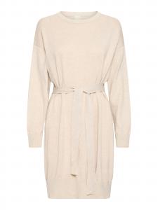 ICHI Вязаное платье 'IHLULS' в цвете Light Beige